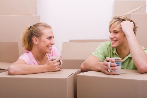 Commercial moving support for an office in Camden