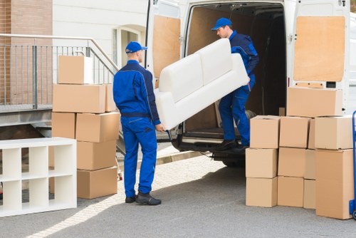 Careful furniture transport by man with van service in Camden