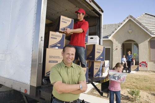 Local moving van covering Camden and nearby North London areas