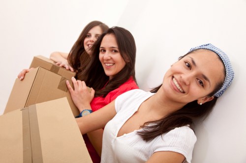 Local office removals team coordinating a move in Camden’s busy streets