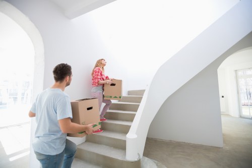 Local mover helping with furniture and boxes during a Camden relocation