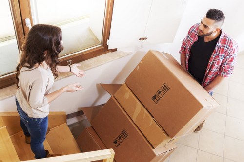 Careful packing and handling of household items during a Camden relocation
