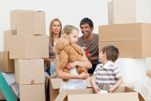 Commercial moving service near Camden office buildings